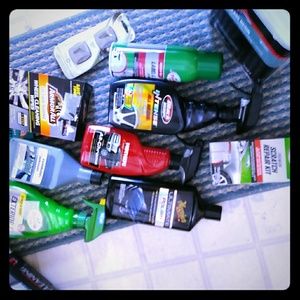 Bondo tire cleaners waxes towels All NEW 12 pc set